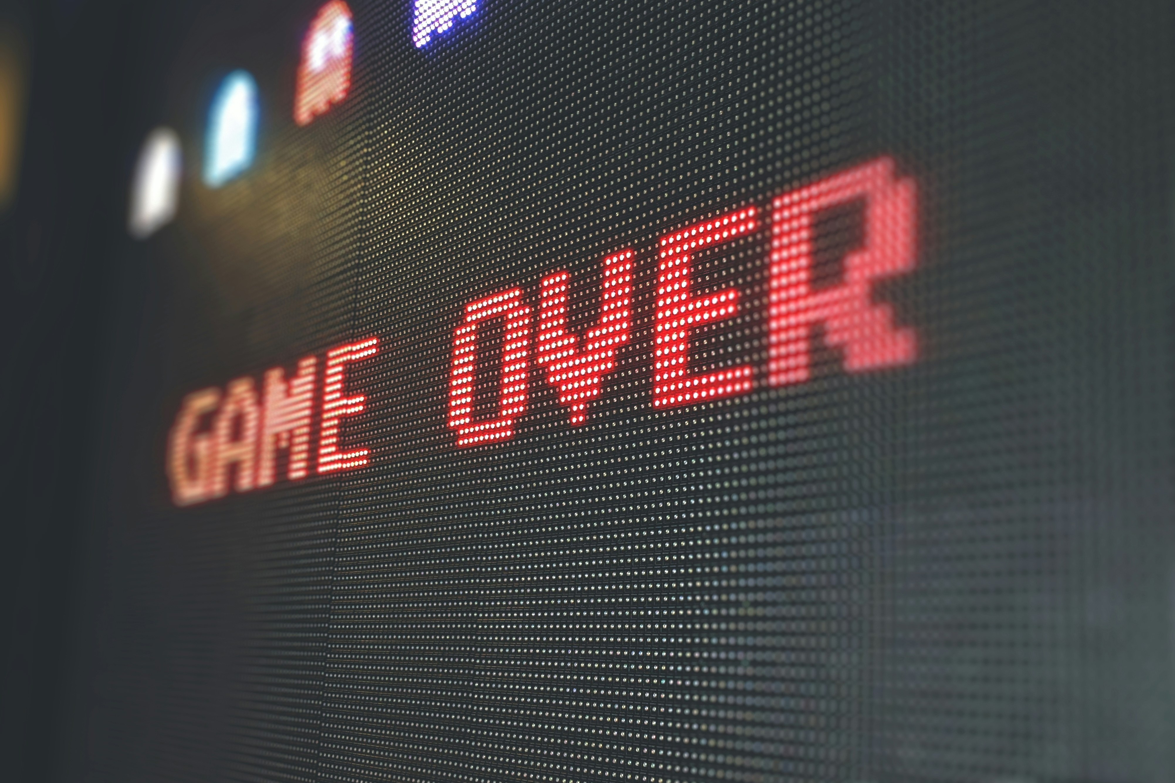 Game Over Screen